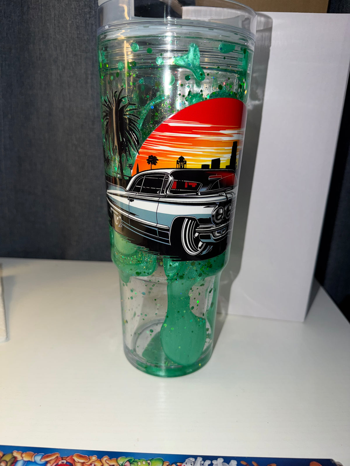 40oz green lava