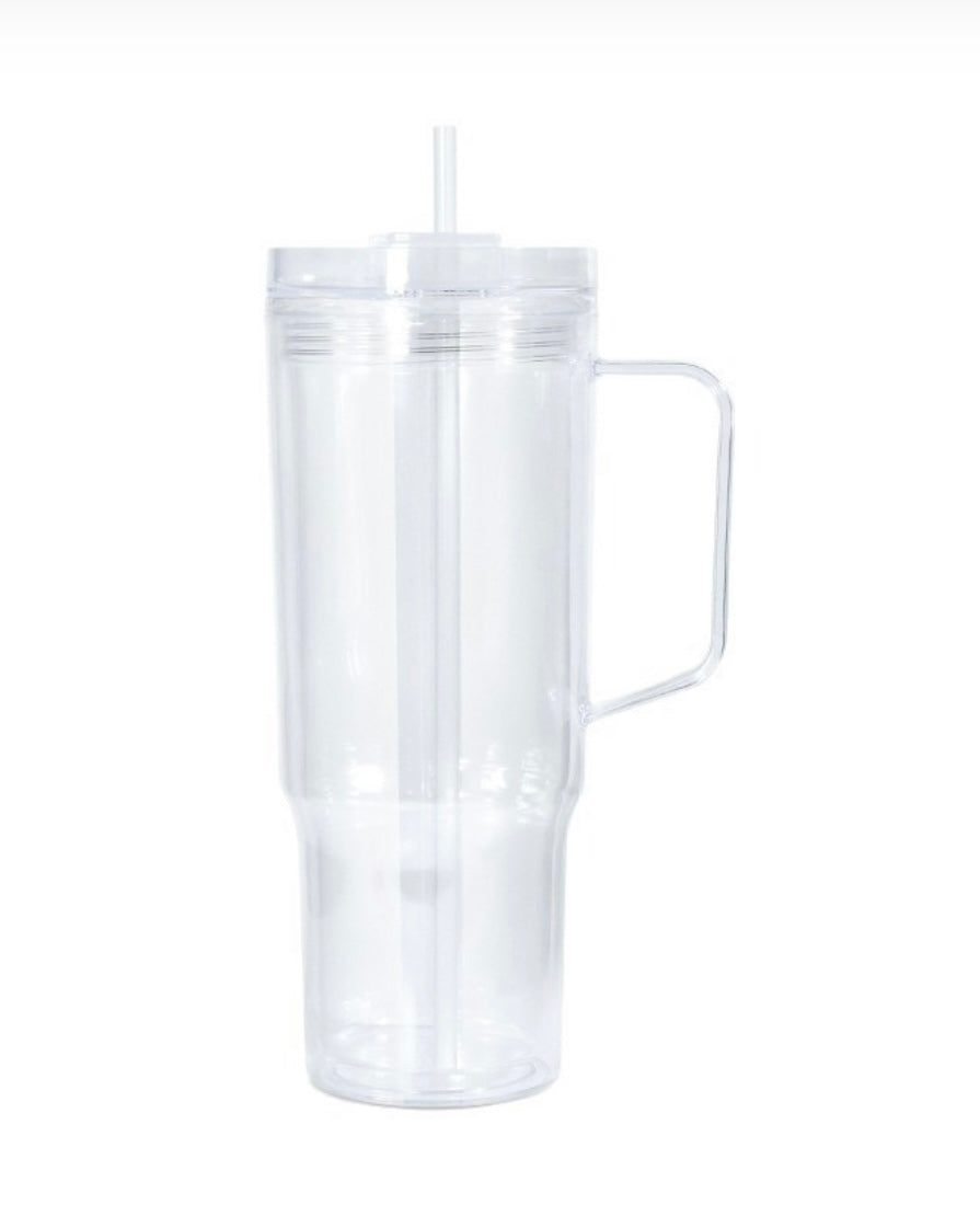 40oz blank double wall tumbler