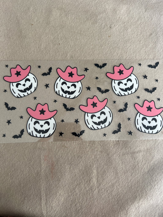 Cowgirl pumpkins