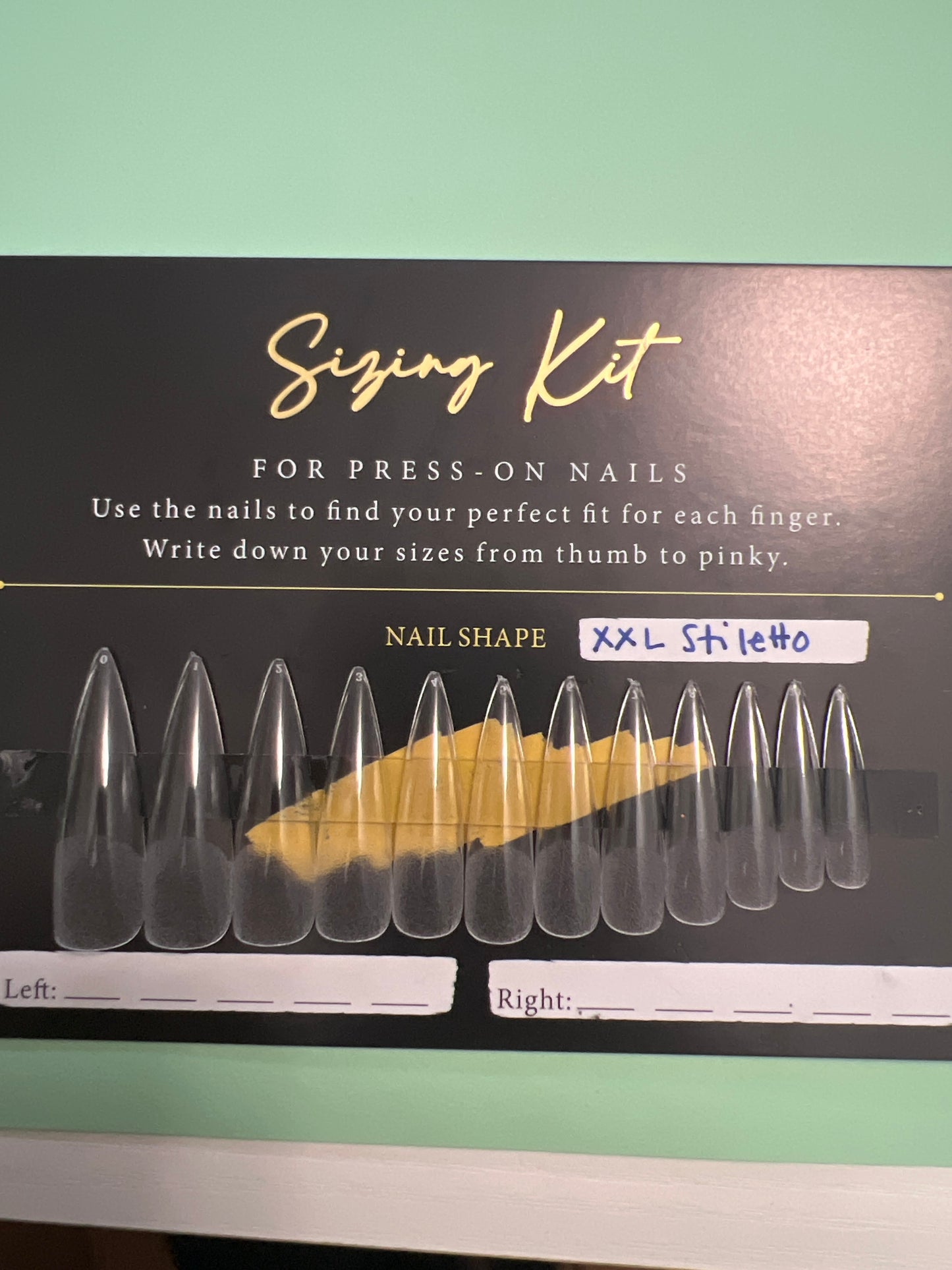 XXL Stiletto